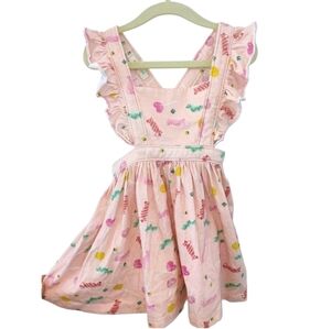 Paush Vintage Pink Candy Dress 4T